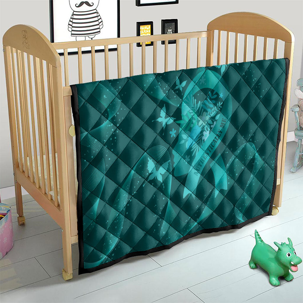Australia Tourette Syndrome Support Acceptance Quilt Butterfly Ribbon Art