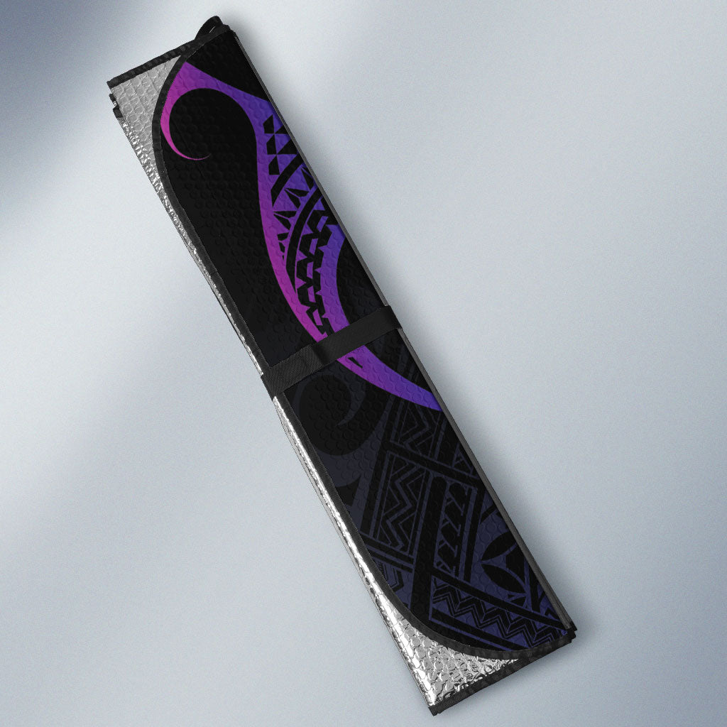 Personalised Your Story Isn't Over Auto Sun Shade Suicide Prevention Support Semicolon Polynesian Heart