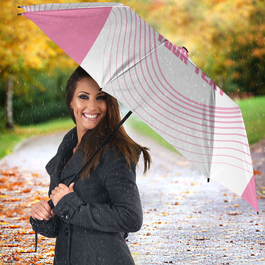Custom Bowls Australia Breast Cancer Umbrella Pink Ribbon Curve Sporty