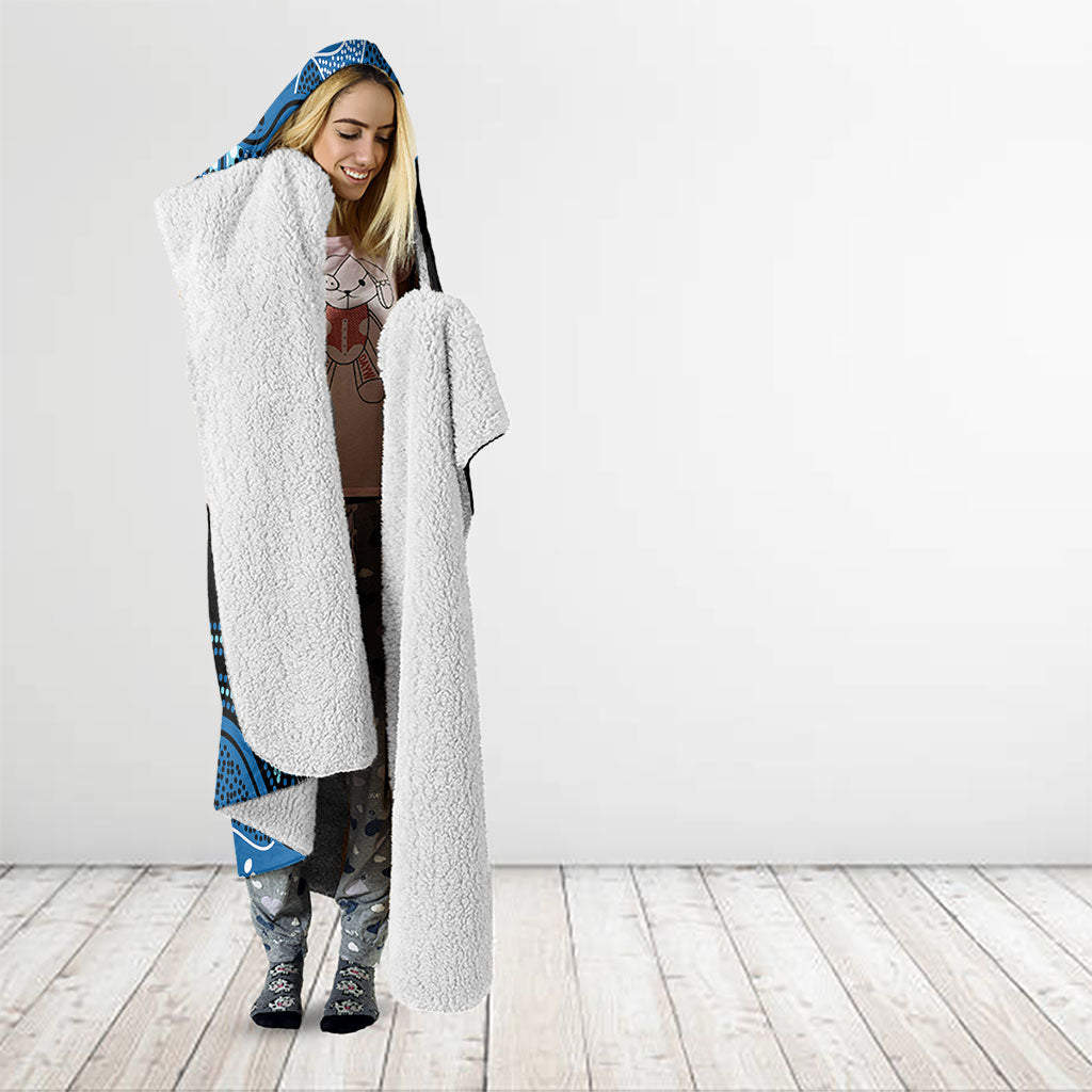 Autism Support Australia Indigenous Hooded Blanket We All Have Different Abilities