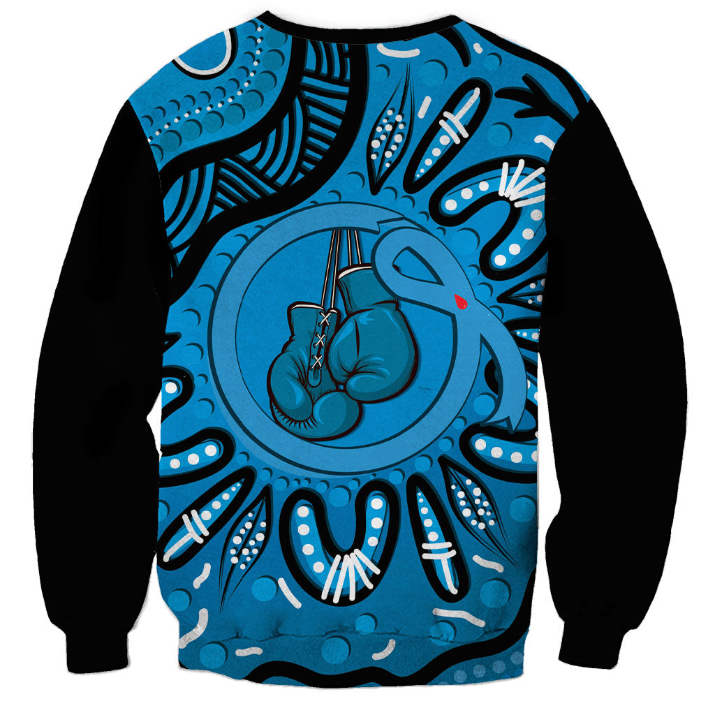 Australia Diabetes Support Sweatshirt Be Strong And Fight On Aboriginal Art