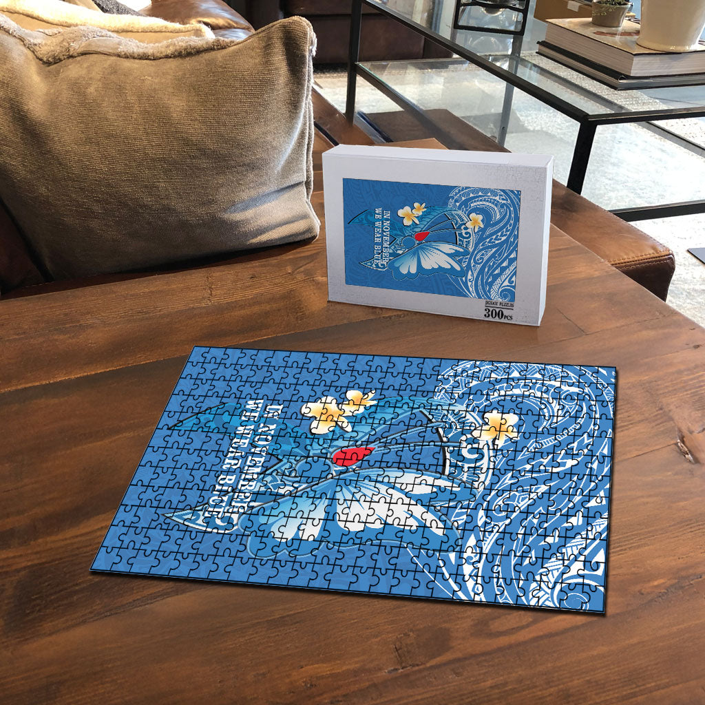 Polynesia Diabetes Support Puzzle In November We Wear Blue