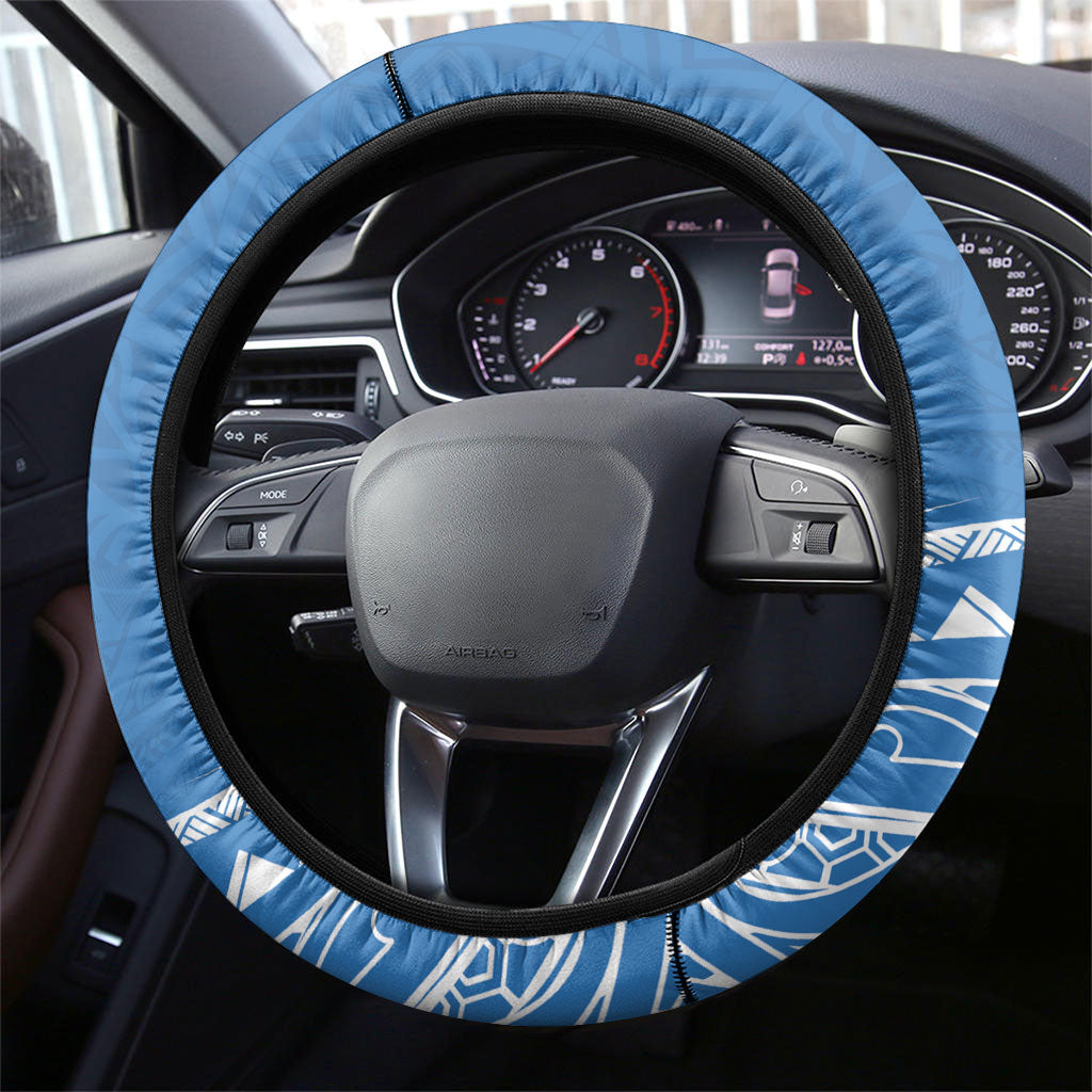 Polynesia Diabetes Support Steering Wheel Cover In November We Wear Blue