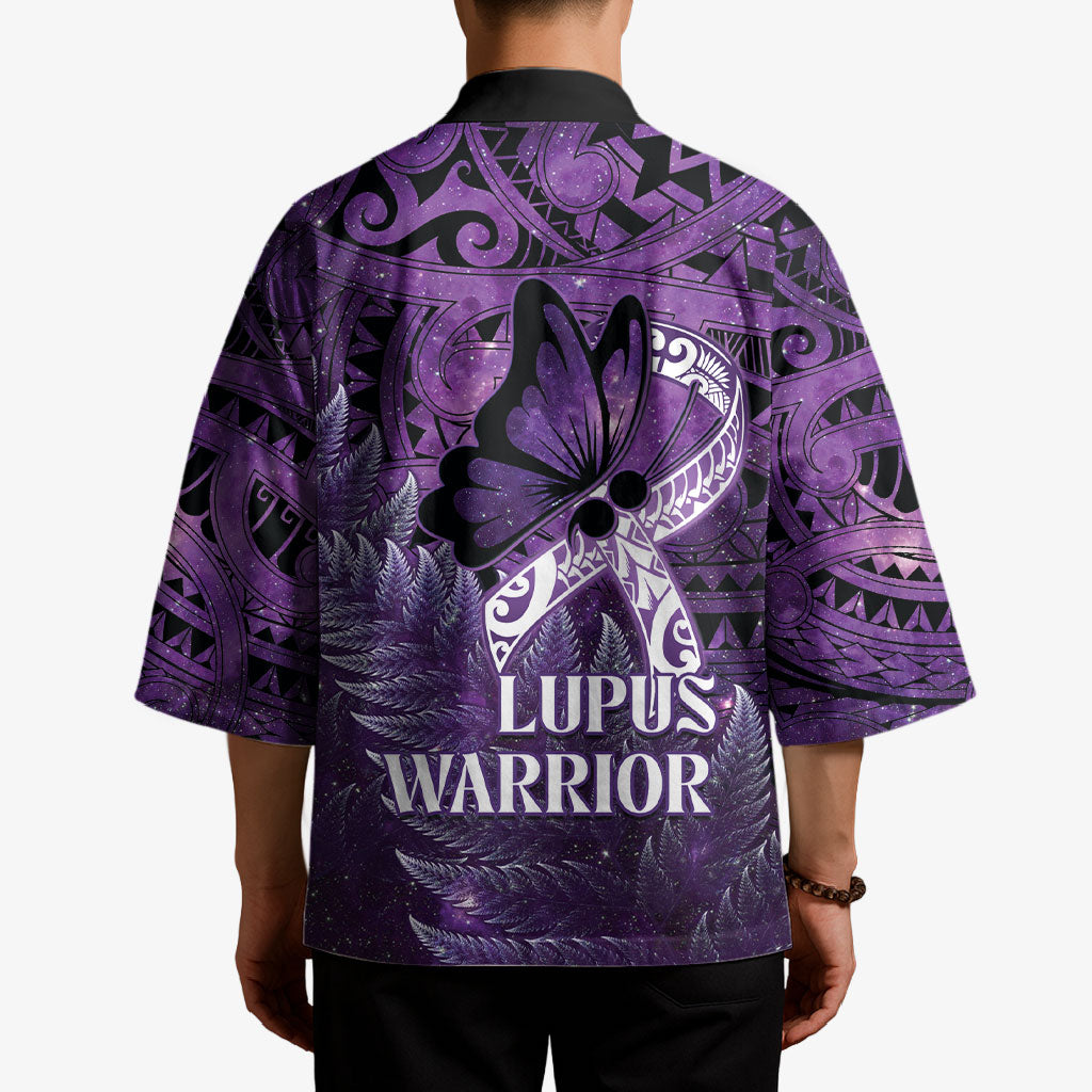 Lupus Support Month New Zealand Kimono Be Strong Warrior Maori Silver Fern