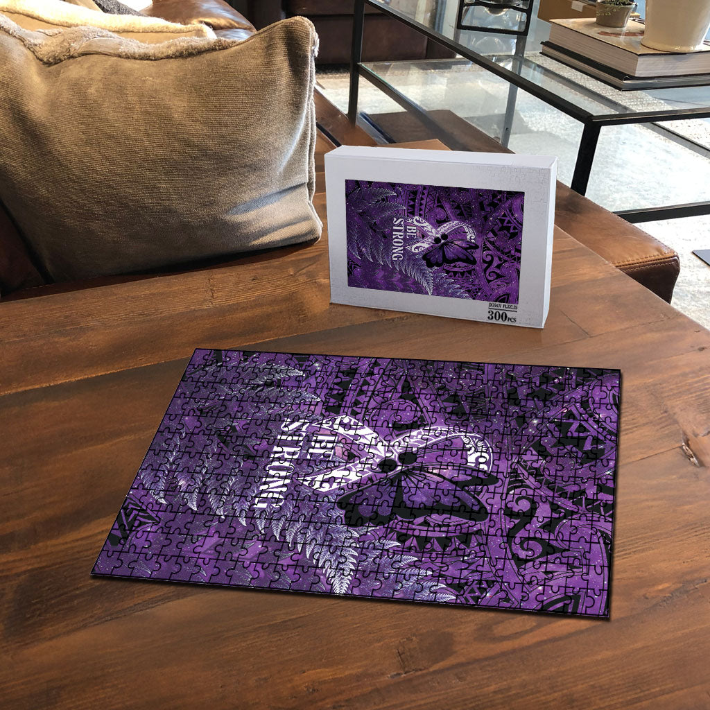 Lupus Support Month New Zealand Puzzle Be Strong Warrior Maori Silver Fern