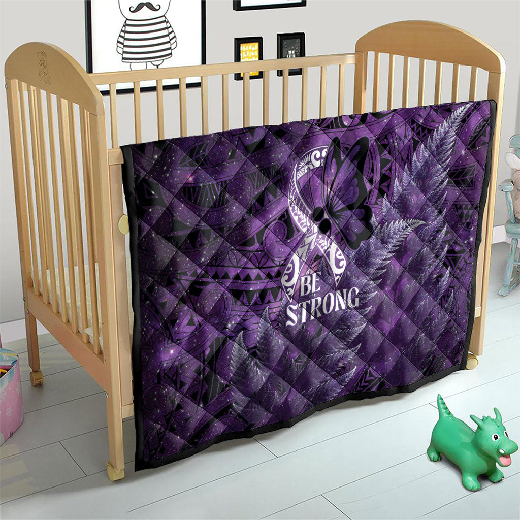 Lupus Support Month New Zealand Quilt Be Strong Warrior Maori Silver Fern