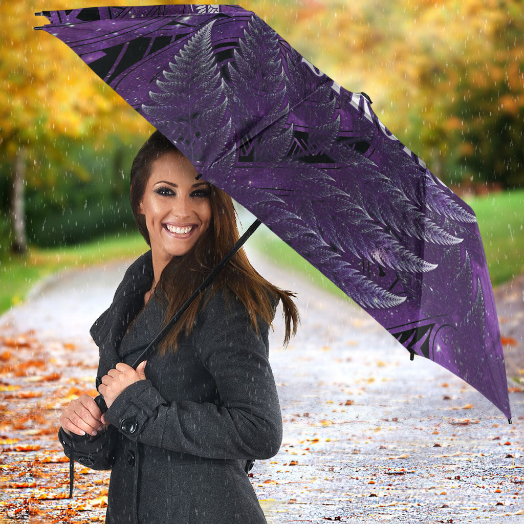 Lupus Support Month New Zealand Umbrella Be Strong Warrior Maori Silver Fern
