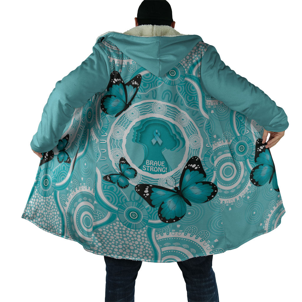 Australia Cervical Cancer Support Cloak Brave Strong Butterfly Aboriginal Art