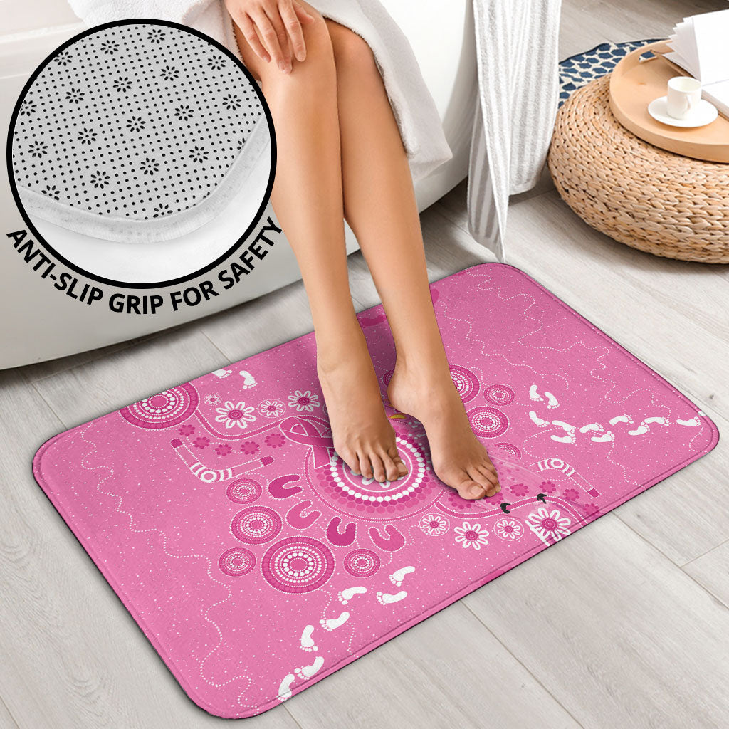 Pink Ribbon Australia Bathroom Set Breast Cancer Support Aboriginal Cacatua leadbeateri