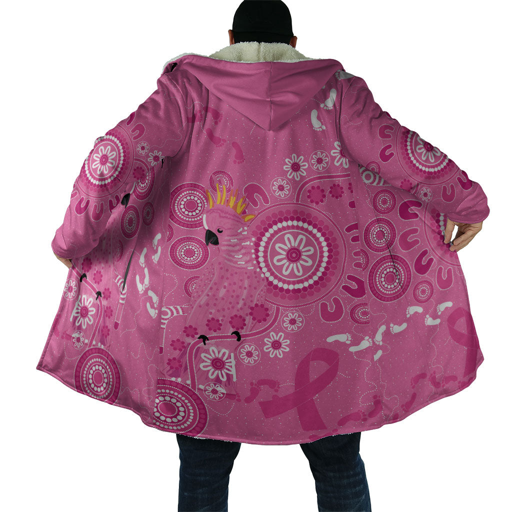 Pink Ribbon Australia Cloak Breast Cancer Support Aboriginal Cacatua leadbeateri