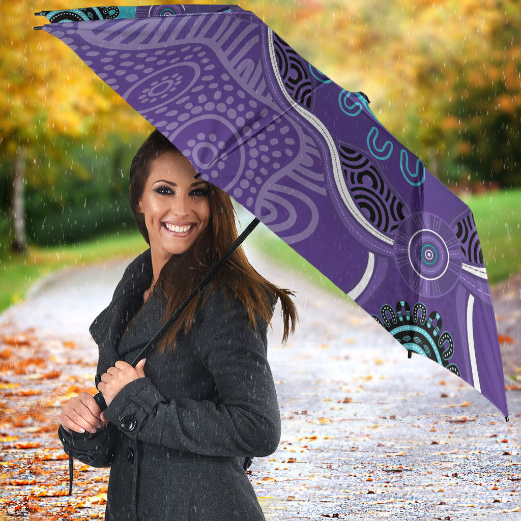 Australia Indigenous Umbrella Suicide Prevention Month Ribbon Aboriginal Art