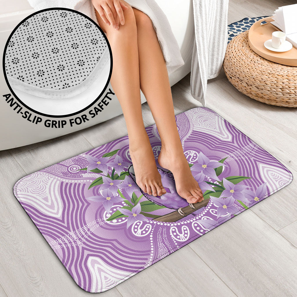 Epilepsy Support Budgerigar Australia Bathroom Set Budgie Purple Ribbon Boronia Aboriginal