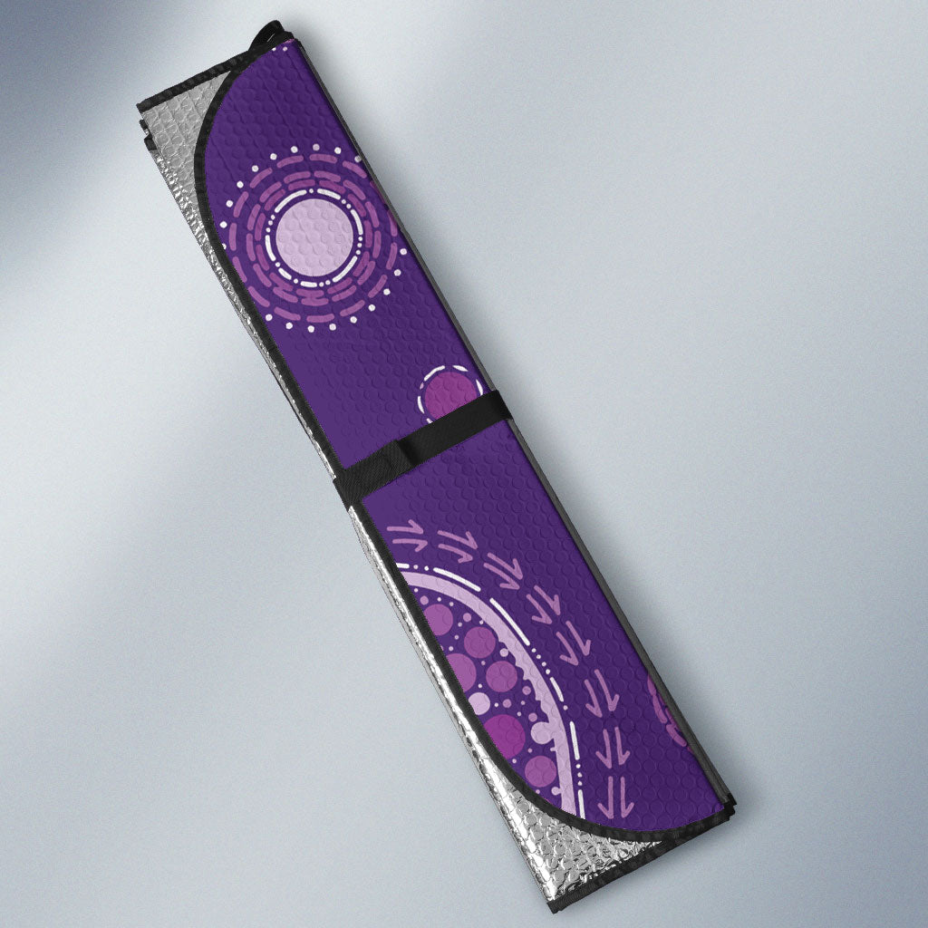 Australia Epilepsy Support Auto Sun Shade Purple-crowned Fairywren Boronia Aboriginal