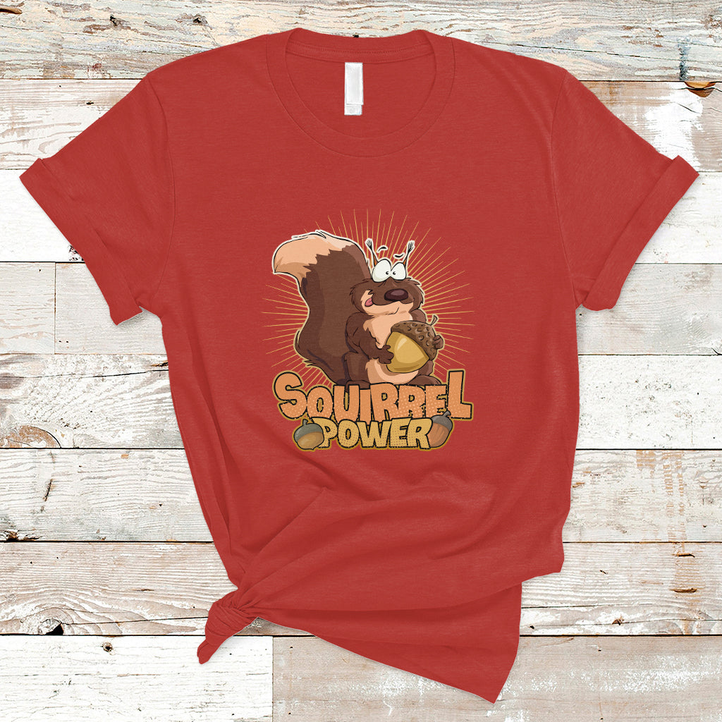 cute-squirrel-power-t-shirt