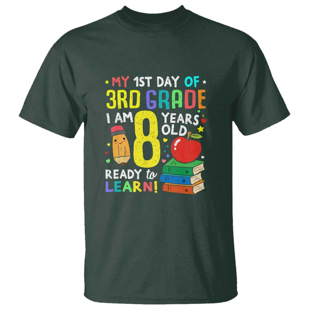3rd Grade Back to School T Shirt Boys and Girls First Day Gift - FUNOLO