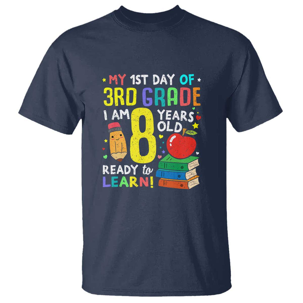 3rd Grade Back to School T Shirt Boys and Girls First Day Gift - FUNOLO