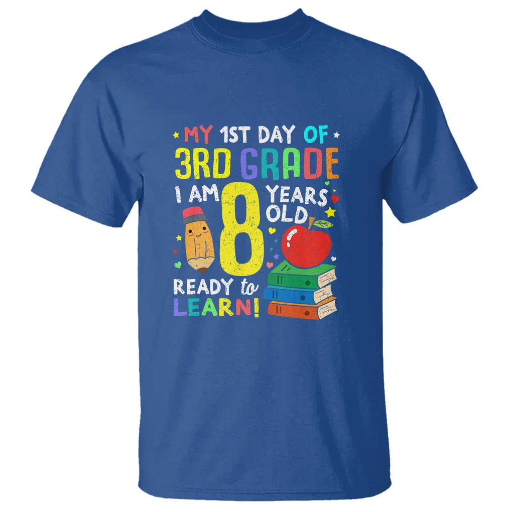 3rd Grade Back to School T Shirt Boys and Girls First Day Gift - FUNOLO