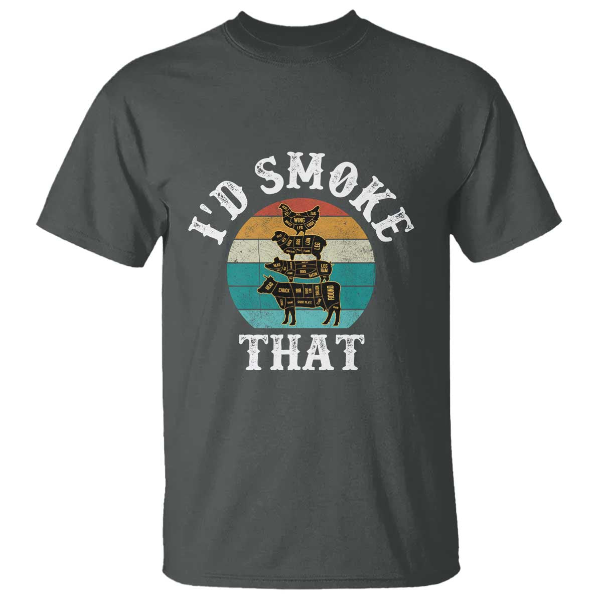 funny-retro-bbq-party-smoker-chef-dad-gift-id-smoke-that-t-shirt