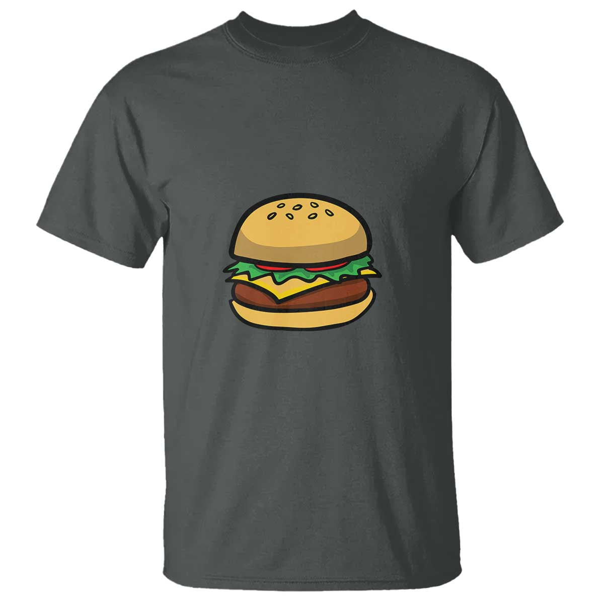 hamburger-cheese-bbq-t-shirt-cheeseburger-emoticon