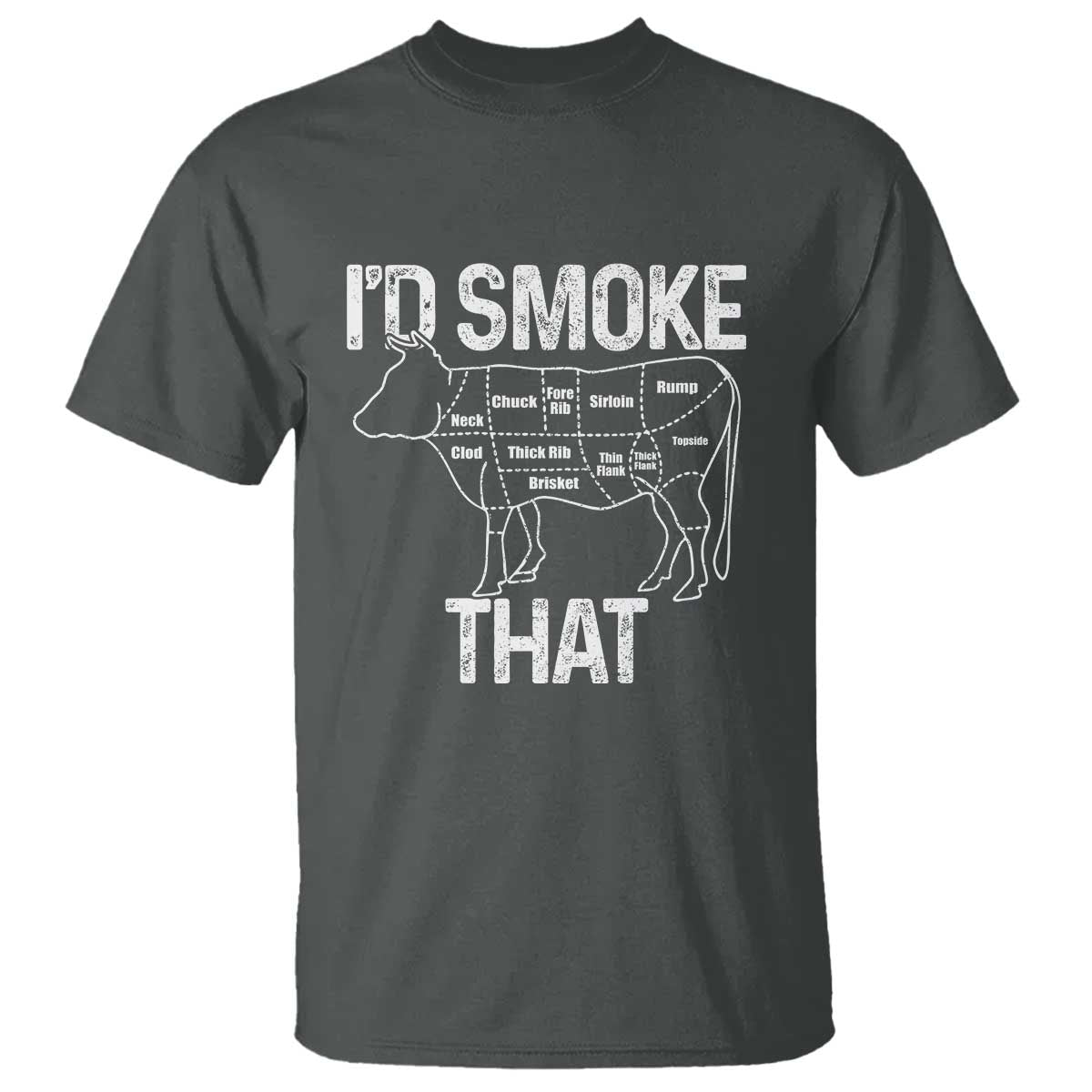 chef-butcher-smoke-funny-t-shirt-bbq-grilling-gift-comfortable-cotton-tee-humor-design