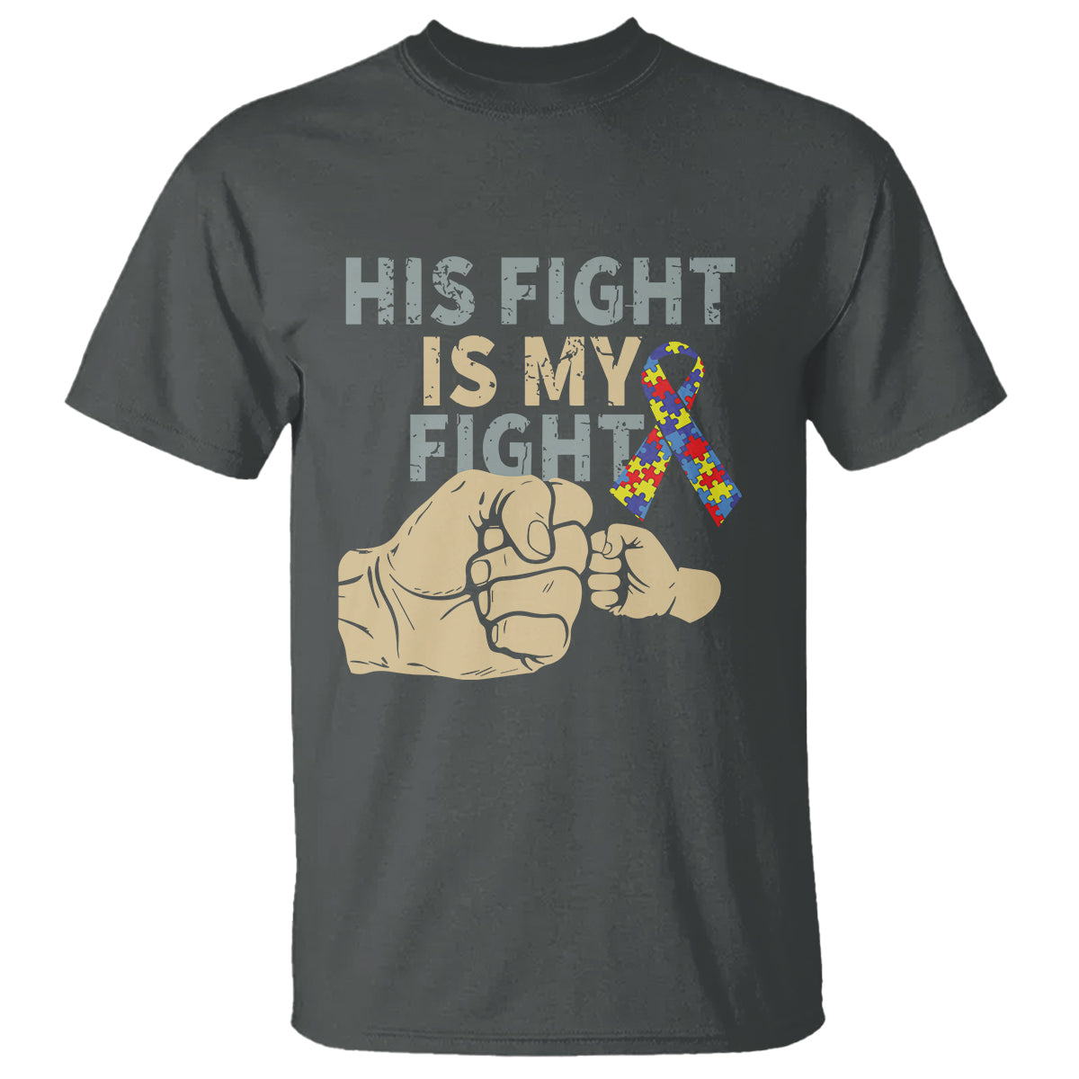 autism-support-t-shirt-his-fight-is-my-fight-hand-fists