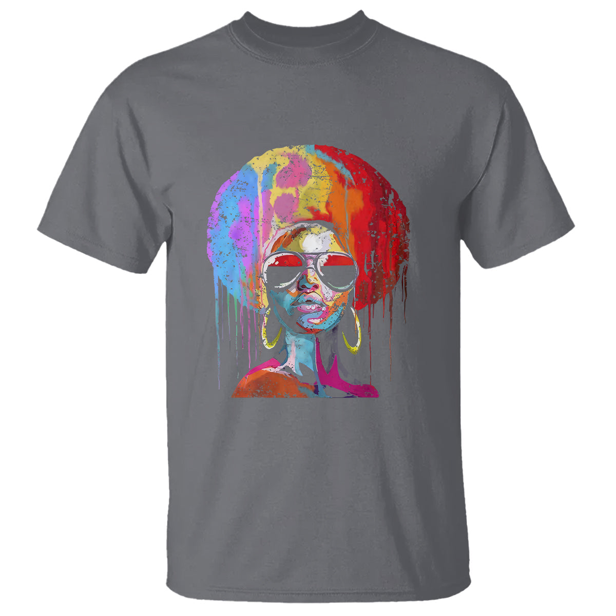womens-black-queen-afro-melanin-dripping-juneteenth-t-shirt-1