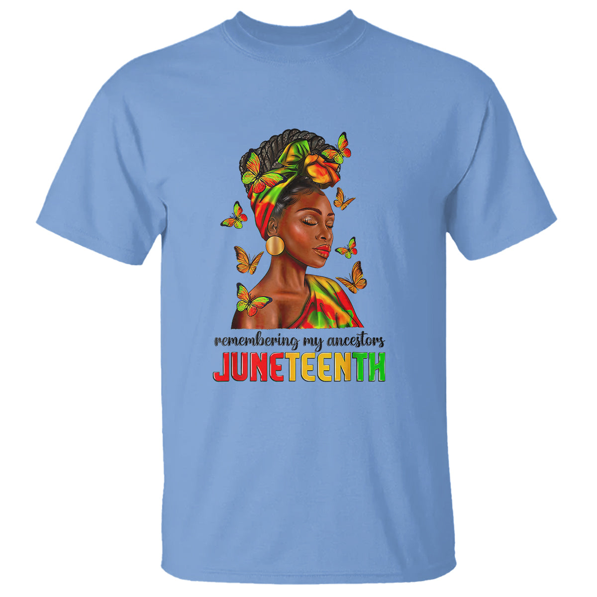 remembering-my-ancestors-juneteenth-celebrate-black-women-t-shirt-1