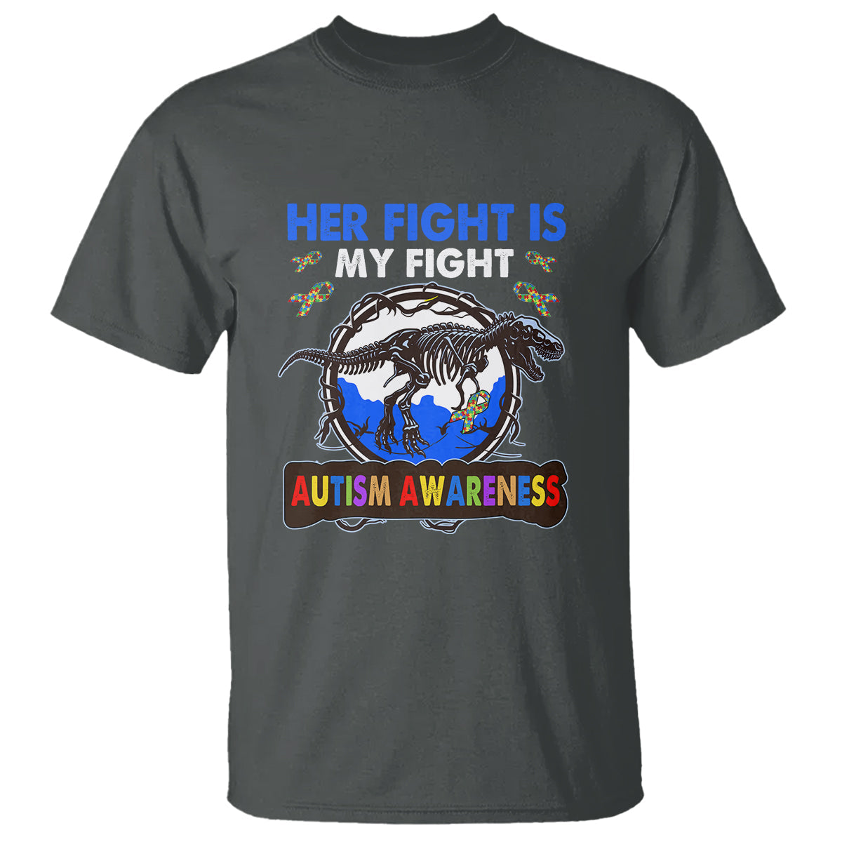 dinosaur-skeleton-autism-t-shirt-her-fight-is-my-fight-love-support-fighters