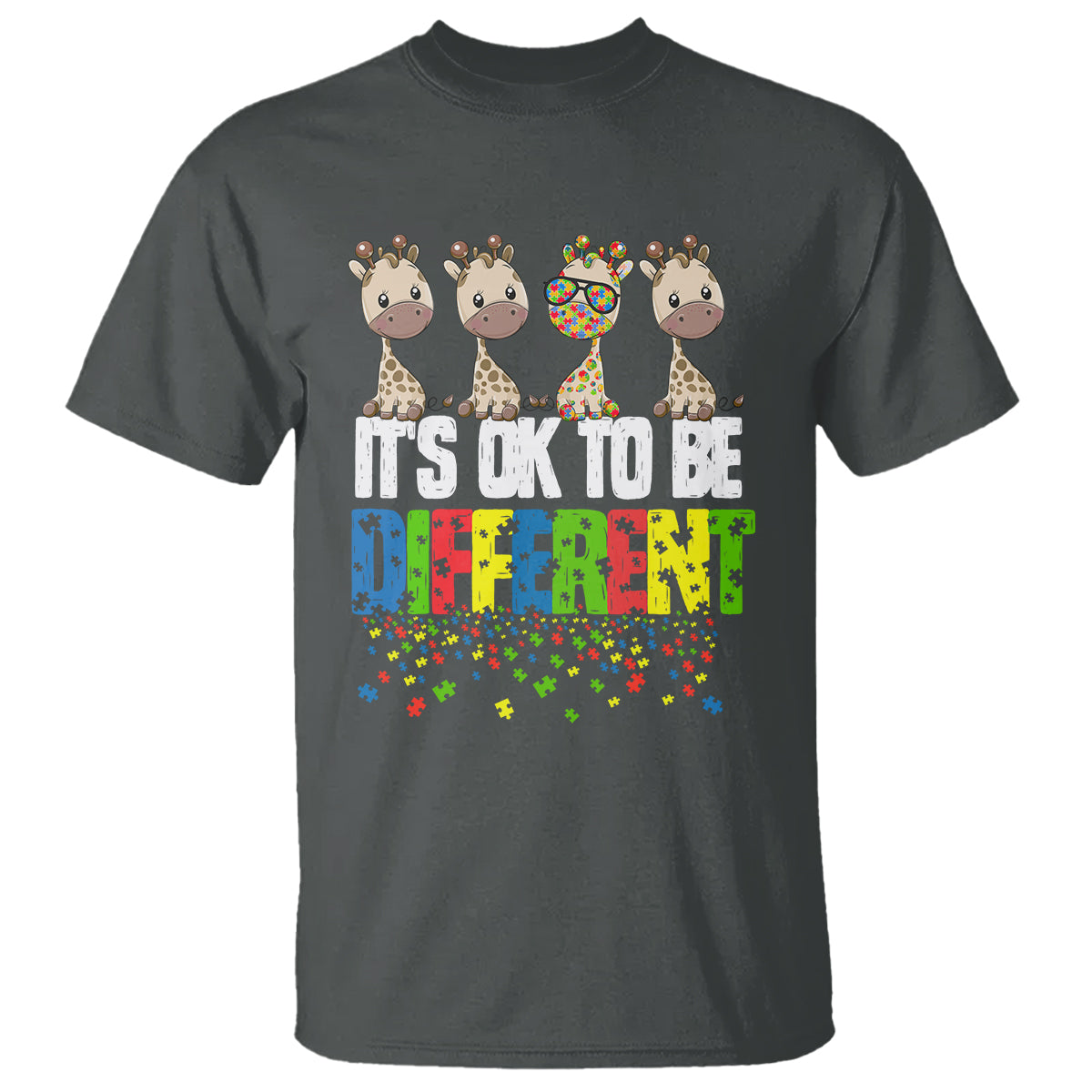 giraffe-autism-t-shirt-its-ok-to-be-different-jigsaw-puzzle