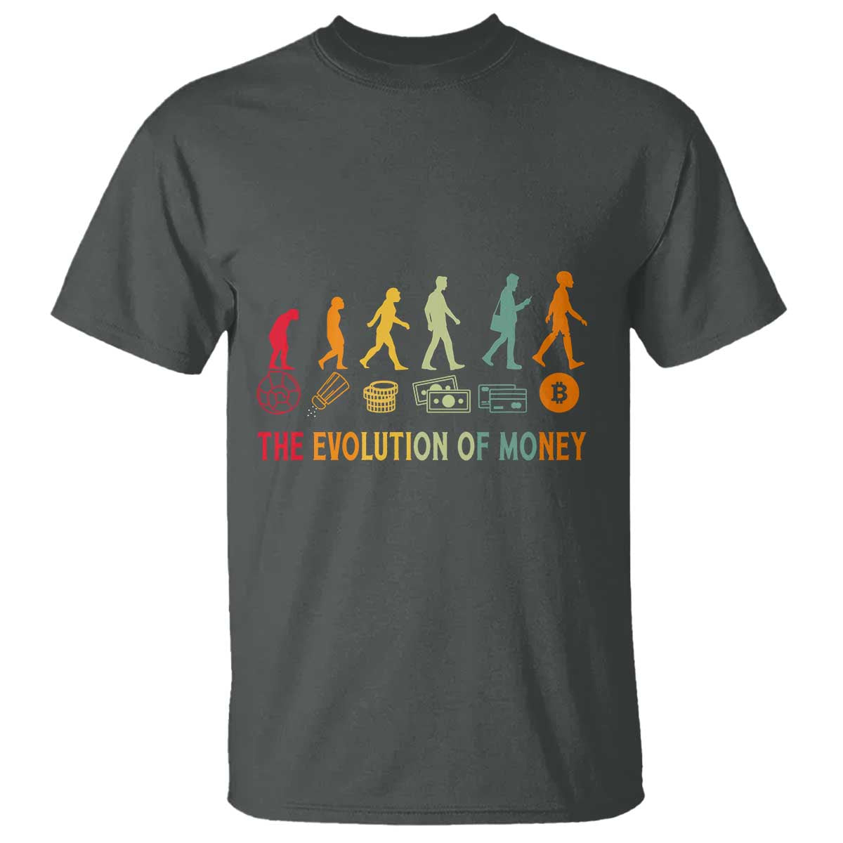 funny-crypto-investing-t-shirt-the-evolution-of-money-bitcoin-btc-cryptocurrency