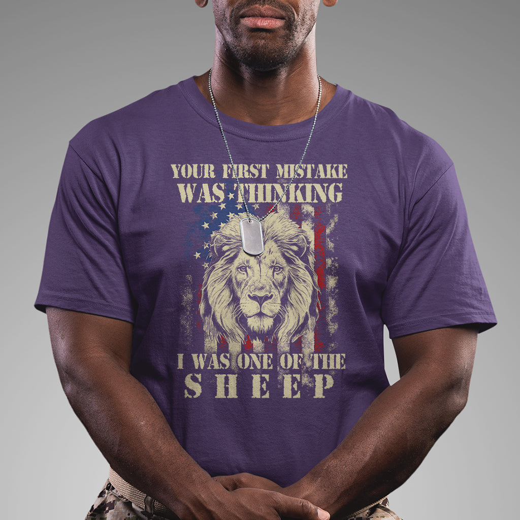 patriots-american-lion-your-first-mistake-was-thinking-i-was-one-of-the-sheep-us-flag-t-shirt