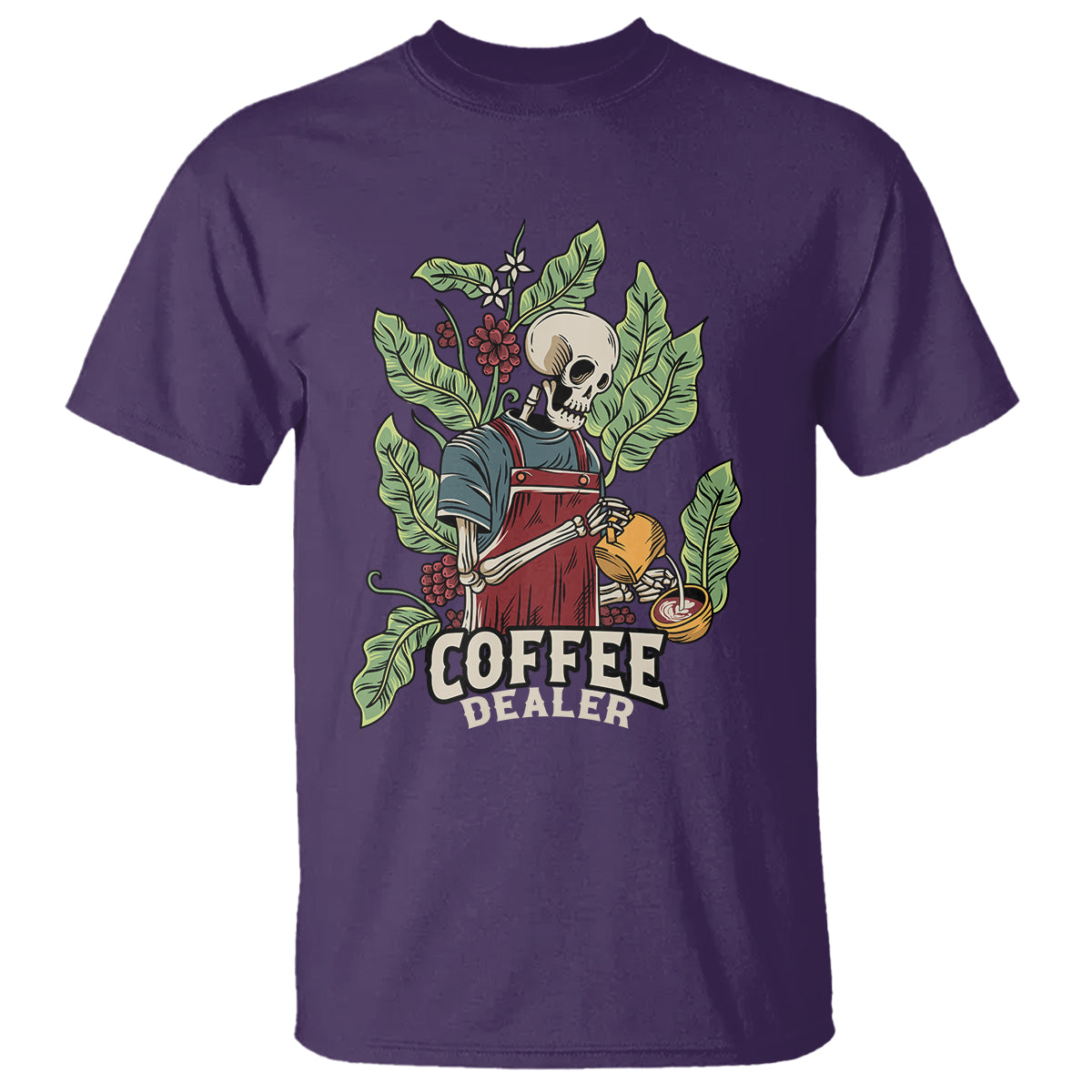 skeleton-barista-t-shirt-coffee-dealer-latte-lover