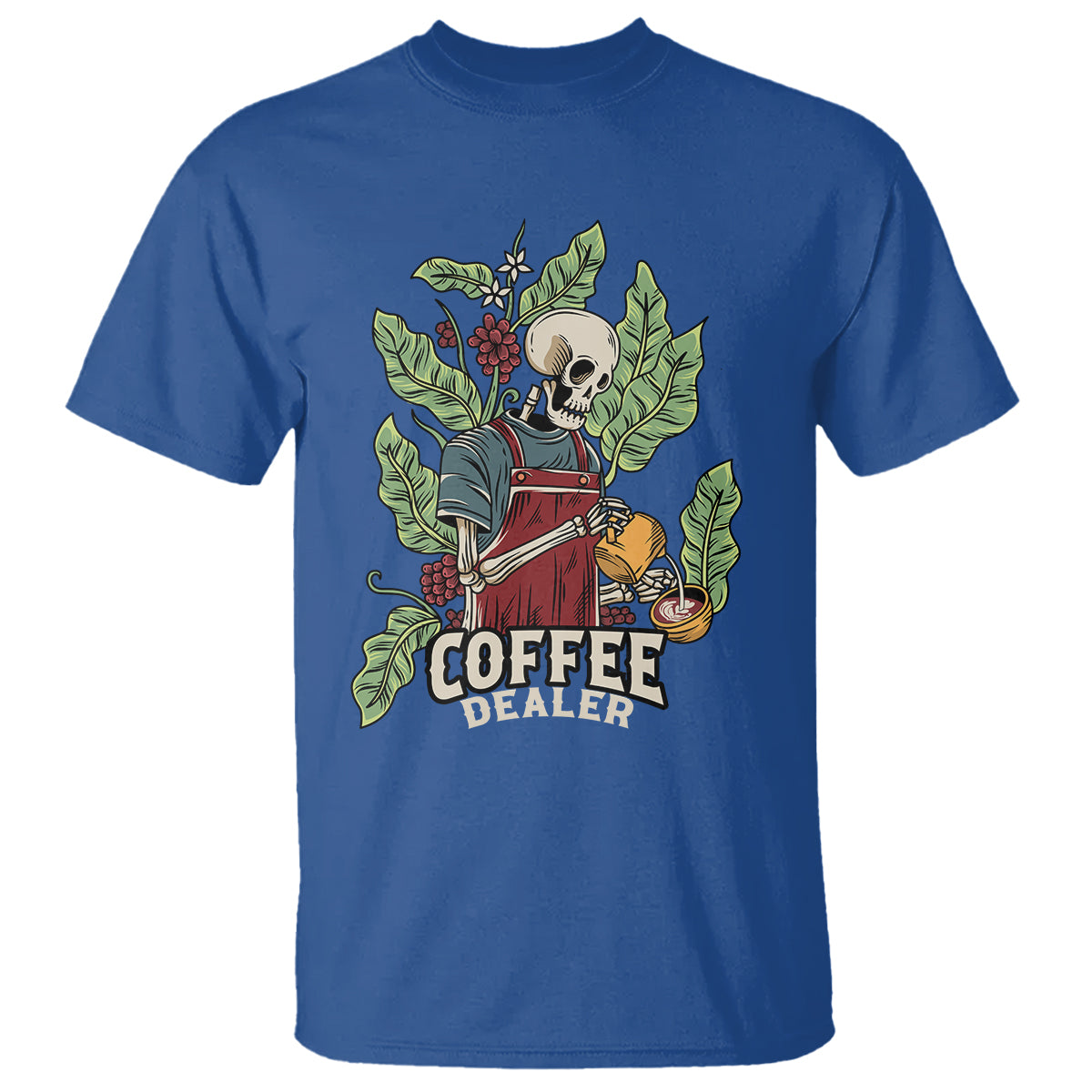 skeleton-barista-t-shirt-coffee-dealer-latte-lover