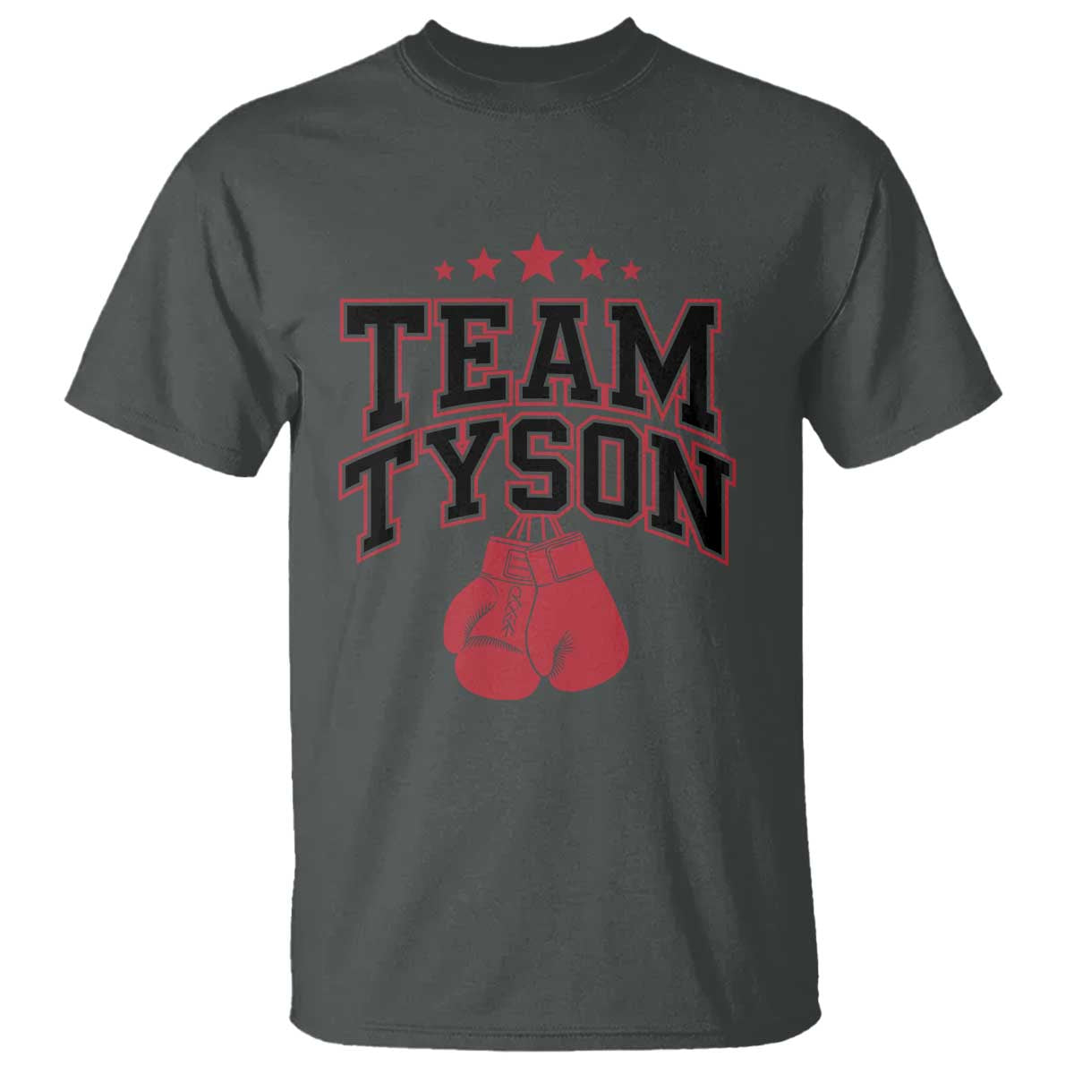 team-tyson-t-shirt-family-personalized-name-retro-red