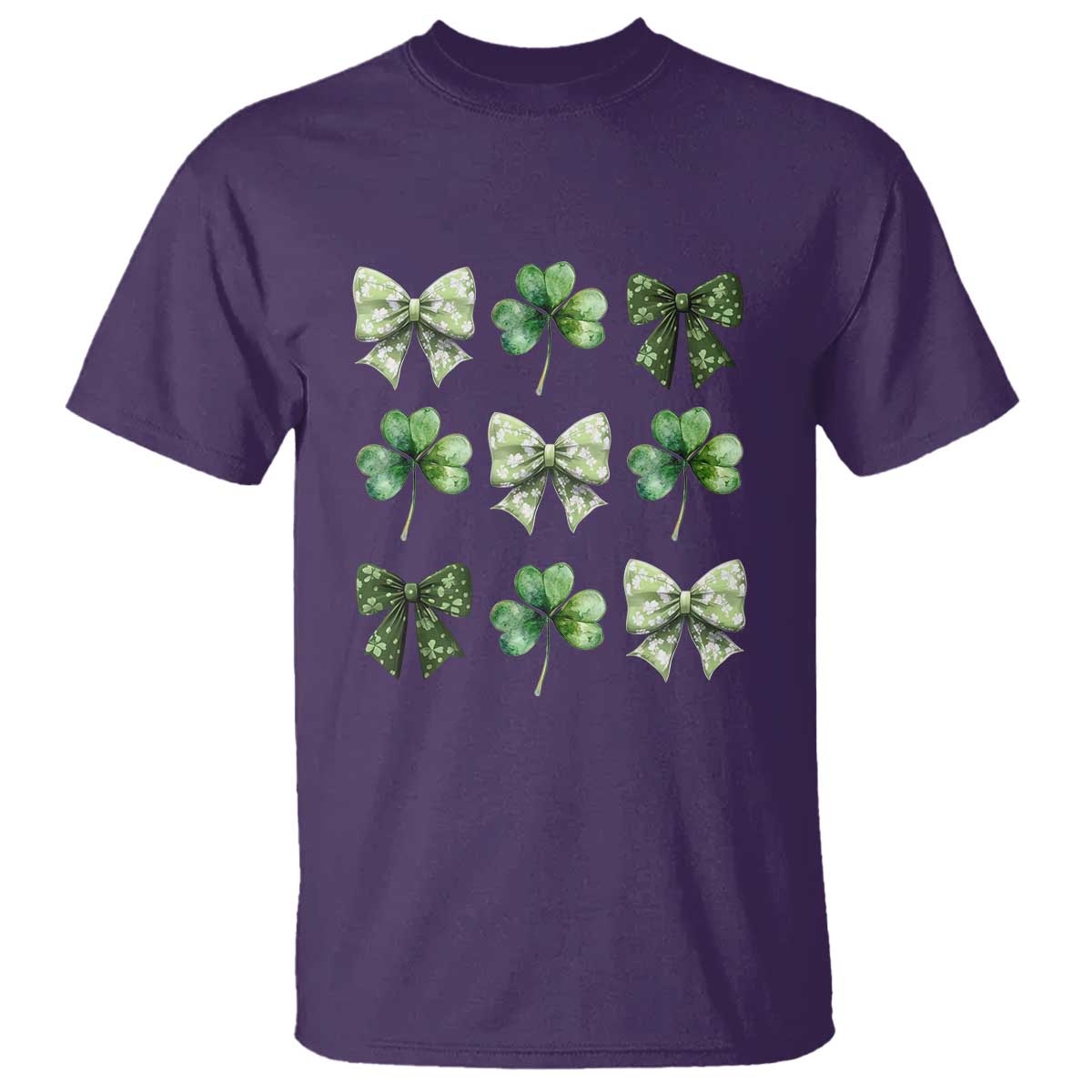 st-patricks-day-coquette-bow-t-shirt-lucky-shamrock-aesthetic