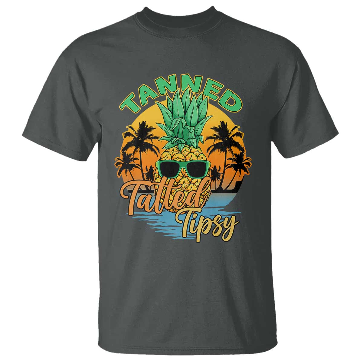 summer-vibe-t-shirt-tanned-tatted-tipsy-funny-pineapple-retro-sunset