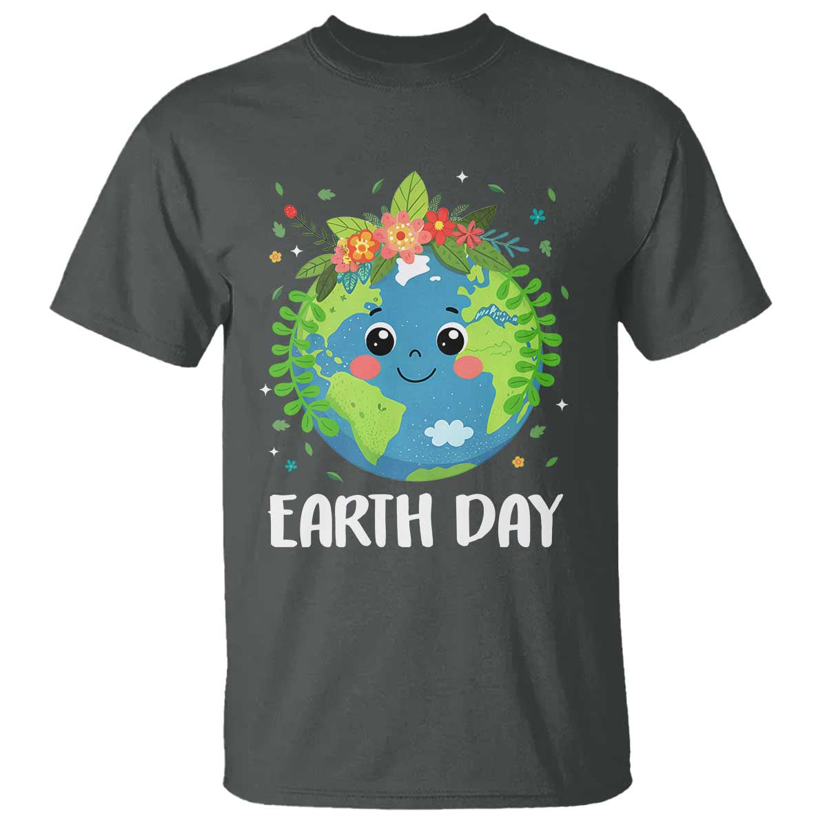 happy-earth-day-t-shirt-cute-earth-with-floral