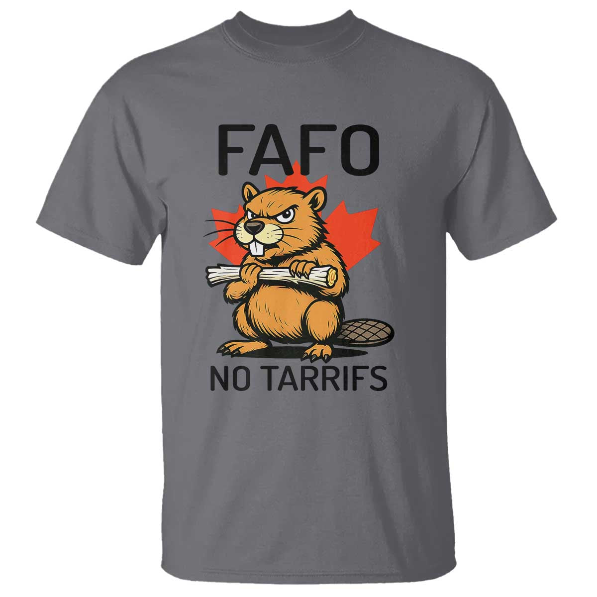 no-tariffs-canada-t-shirt-never-51st-state-canadian-beaver