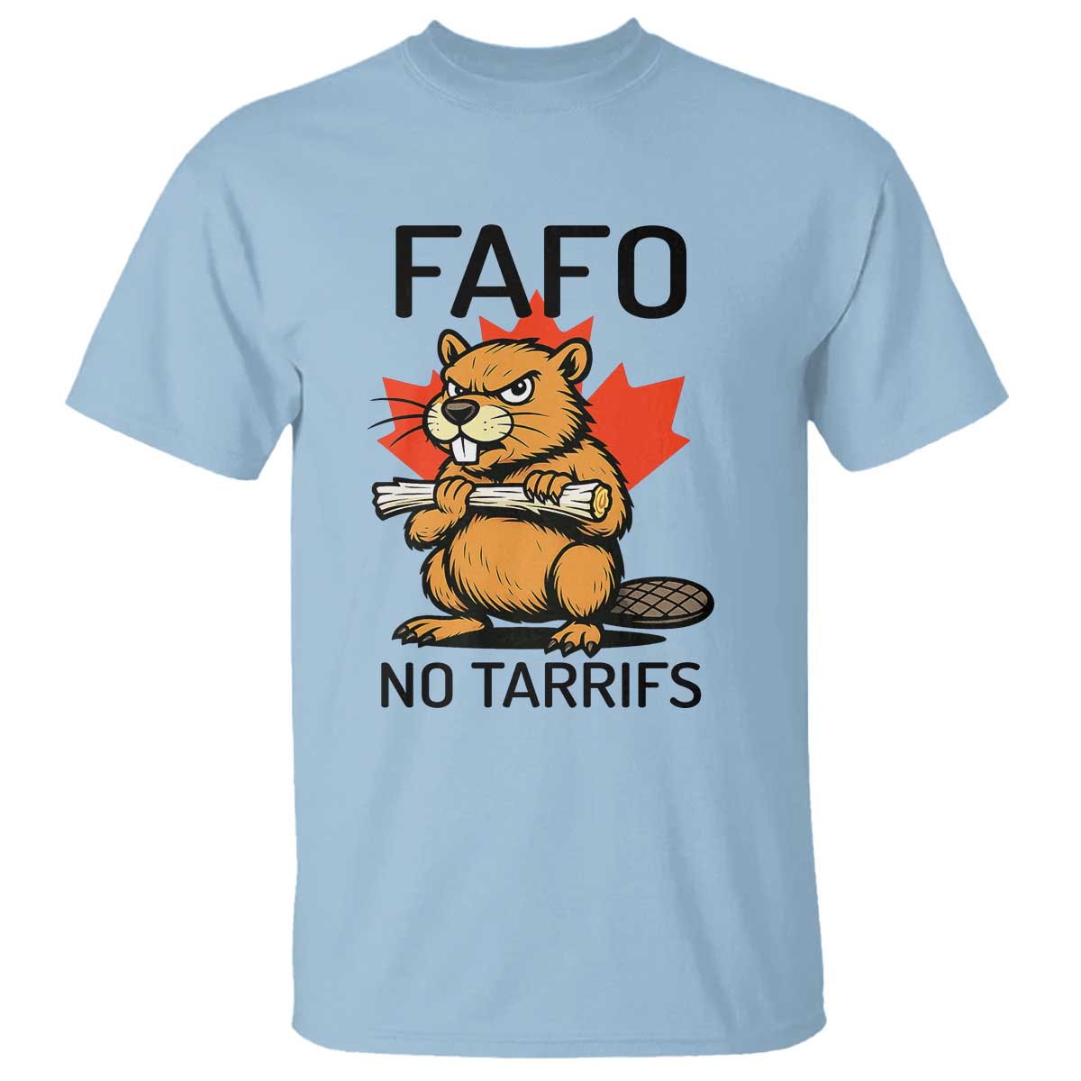 no-tariffs-canada-t-shirt-never-51st-state-canadian-beaver