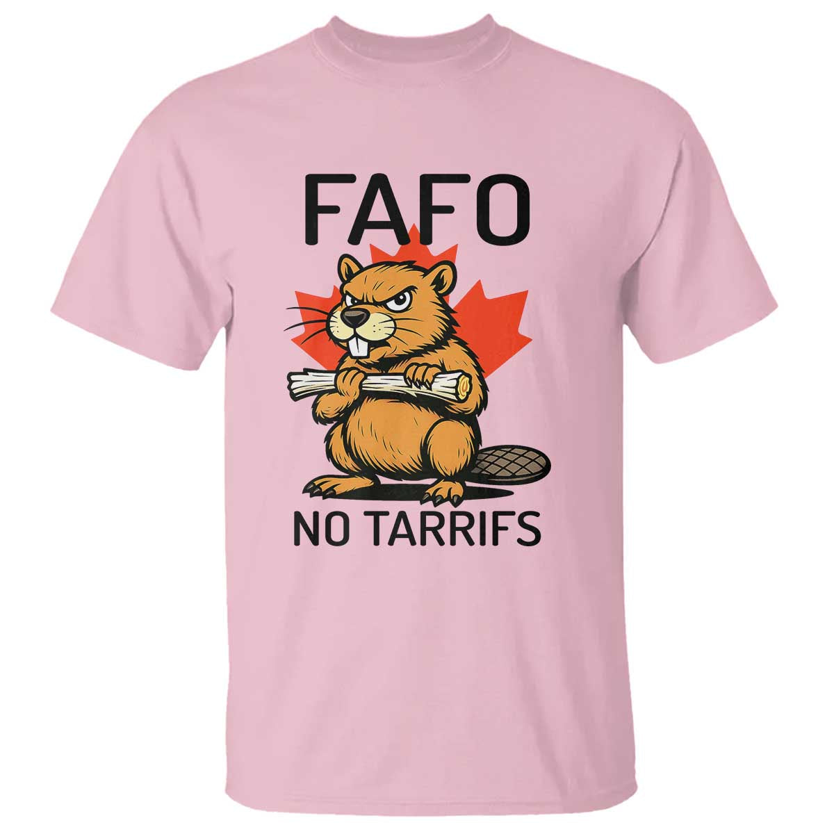 no-tariffs-canada-t-shirt-never-51st-state-canadian-beaver