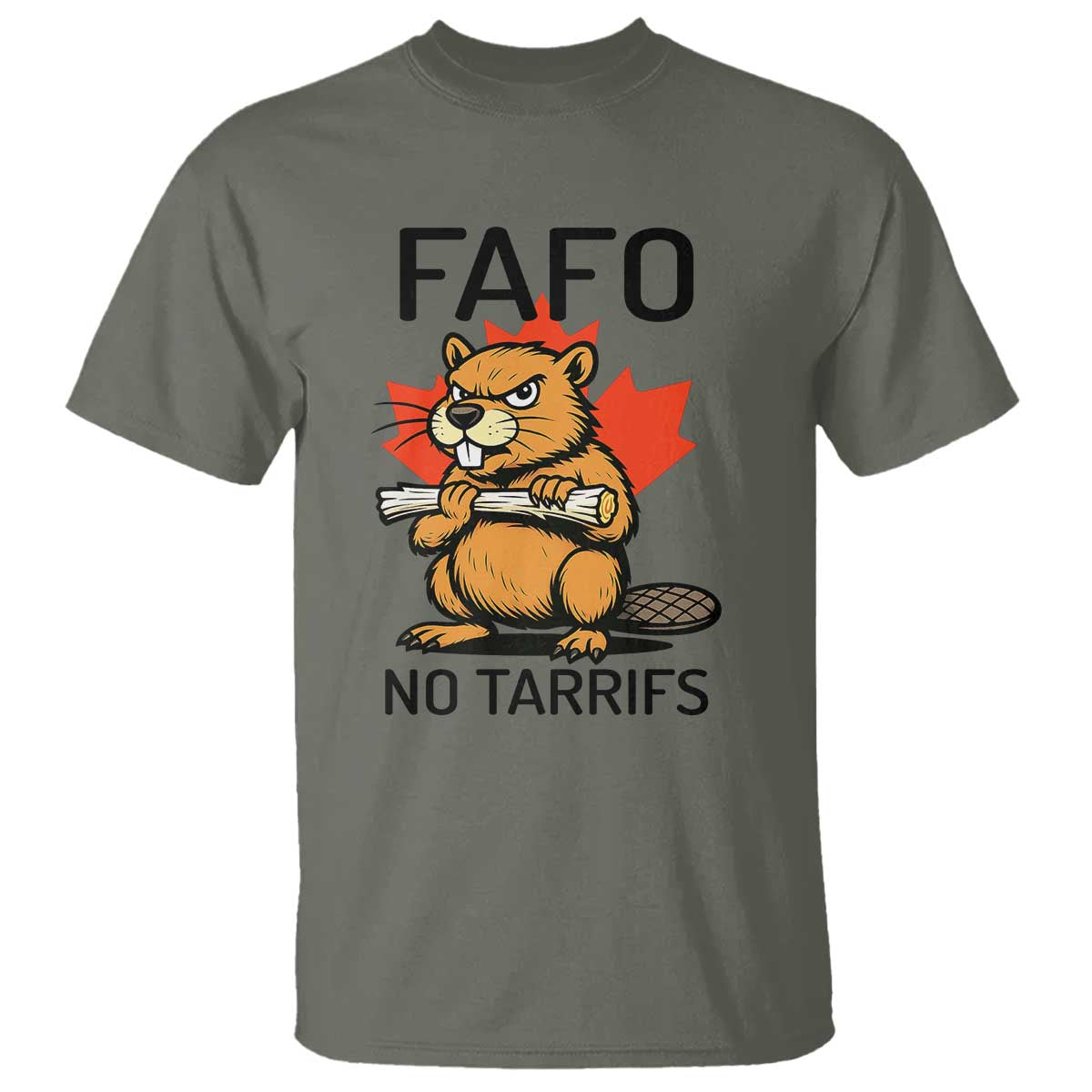 no-tariffs-canada-t-shirt-never-51st-state-canadian-beaver
