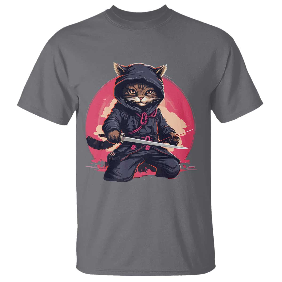 japanese-ninja-cat-t-shirt-ancient-japan-warrior-samurai-tattoo-kawaii-vintage