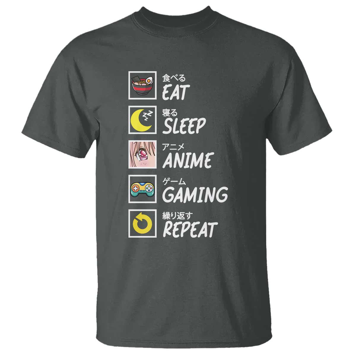 eat-sleep-anime-gaming-repeat-t-shirt-kawaii-otaku-gamer-manga-ramen-lover