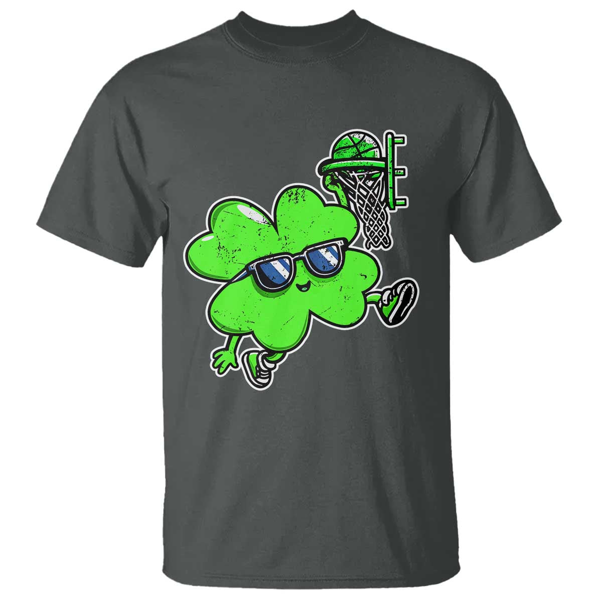 funny-basketball-shamrock-t-shirt-dunking-sports-player-st-patricks-day