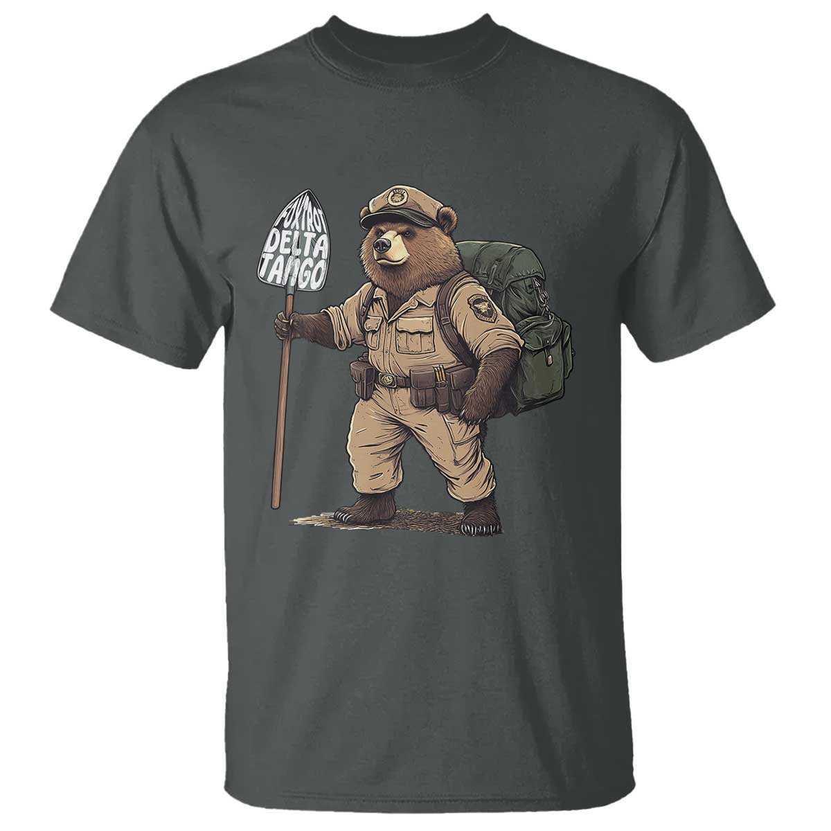 foxtrot-delta-tango-resist-bear-t-shirt