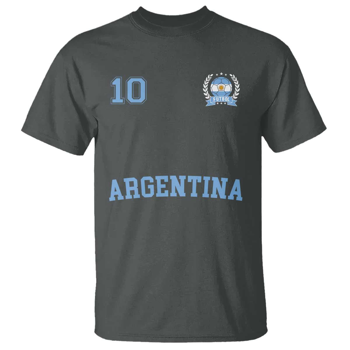 argentina-football-t-shirt-number-ten-argentine-flag-jersey-remera-ftbol-soccer