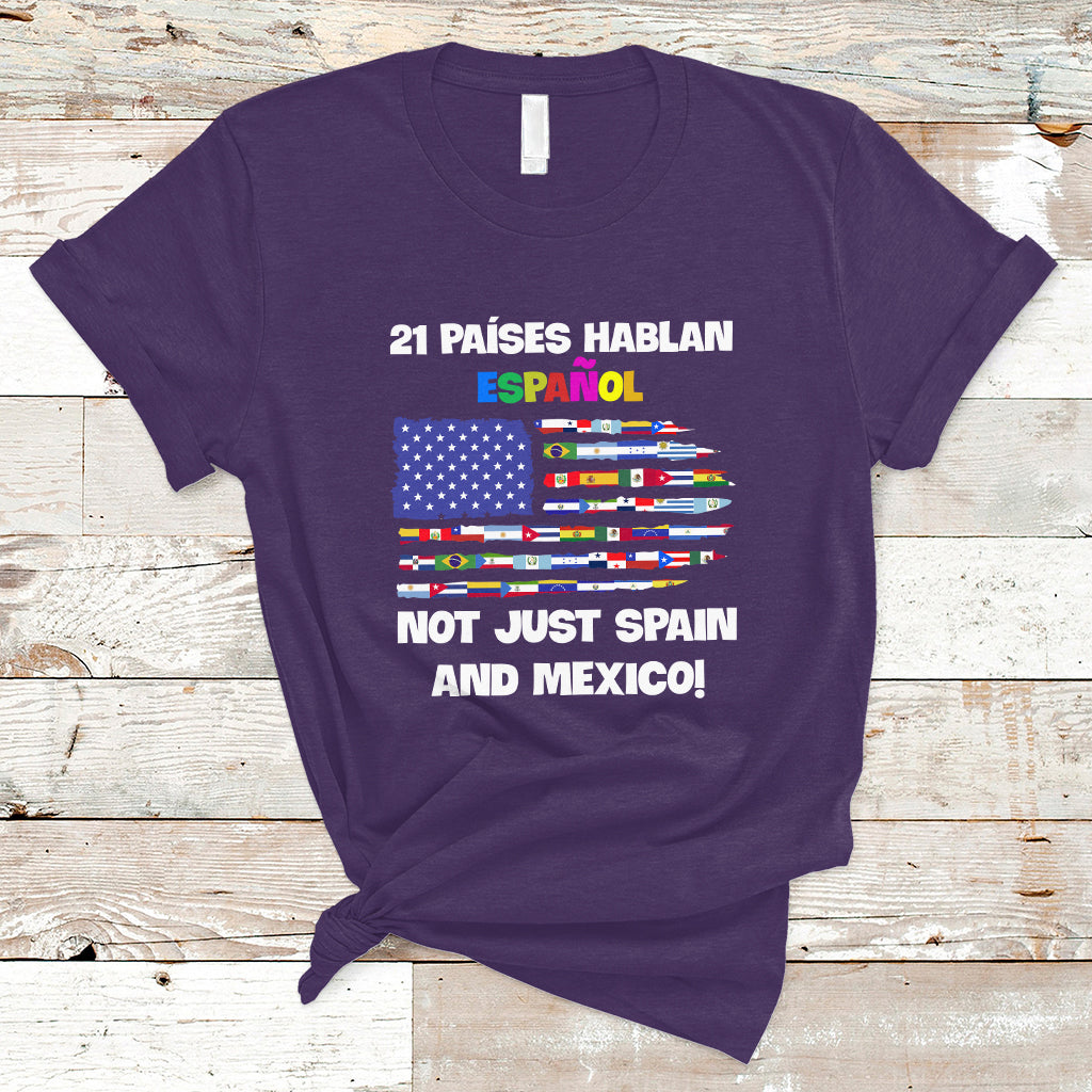 hispanic-heritage-month-t-shirt-21-paises-hablan-espanol-spanish-hispanic-heritage-month