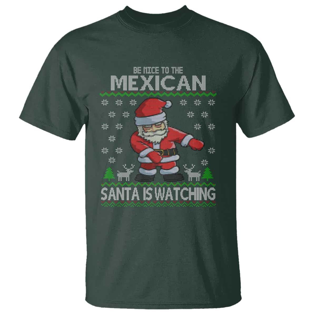 mexican-christmas-t-shirt-be-nice-santa-is-watching-xmas-in-mexico-ugly-sweater