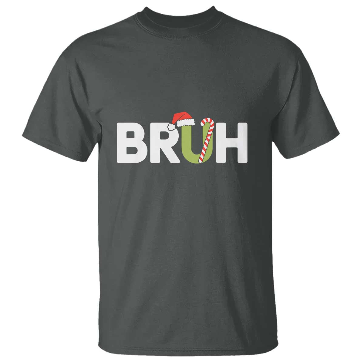 funny-christmas-bruh-t-shirt-candy-cane-santa-hat-festive-xmas-matching