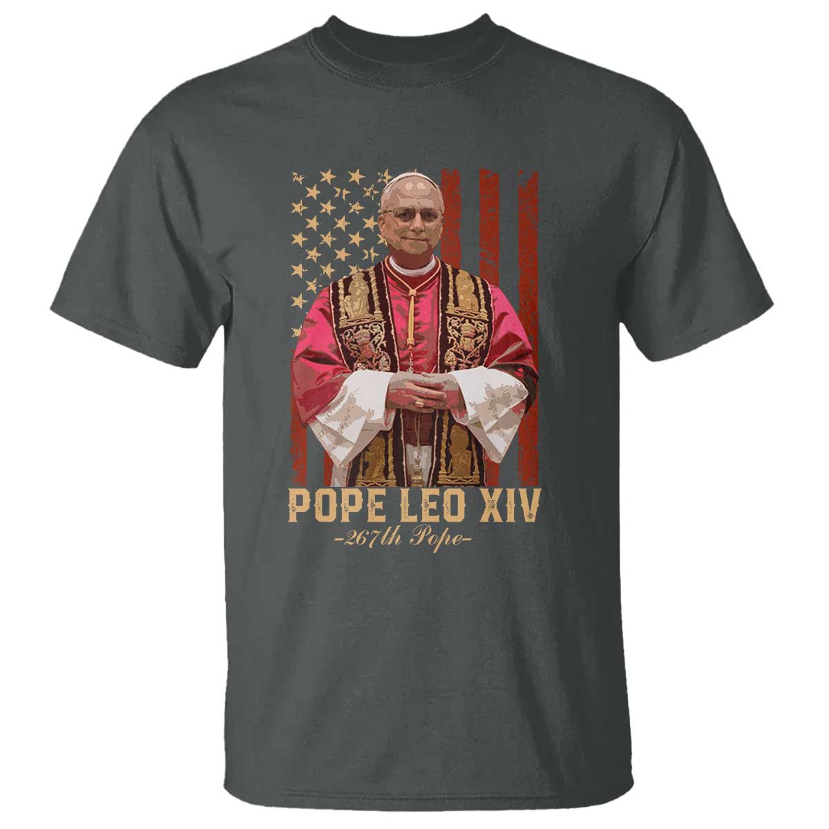 vintage-pope-leo-xiv-t-shirt-267th-pope-american-flag